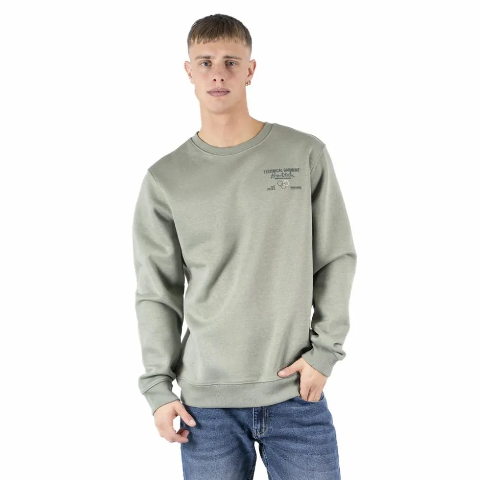 Marcus Colin Herre Sweatshirt - Fresh Green