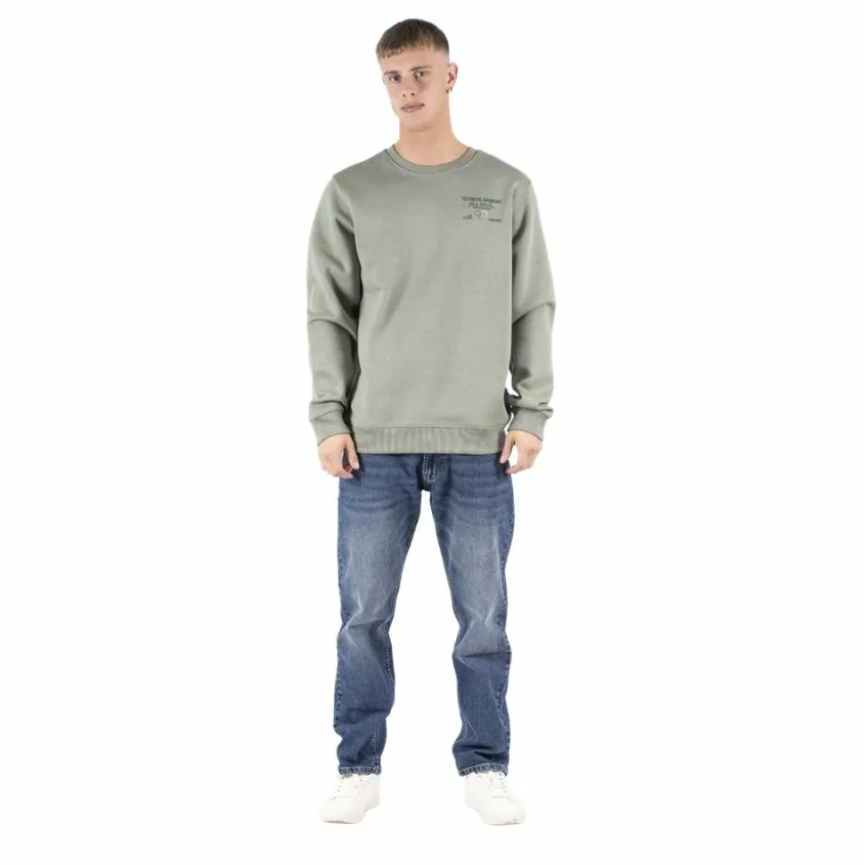 Marcus Colin Herre Sweatshirt - Fresh Green