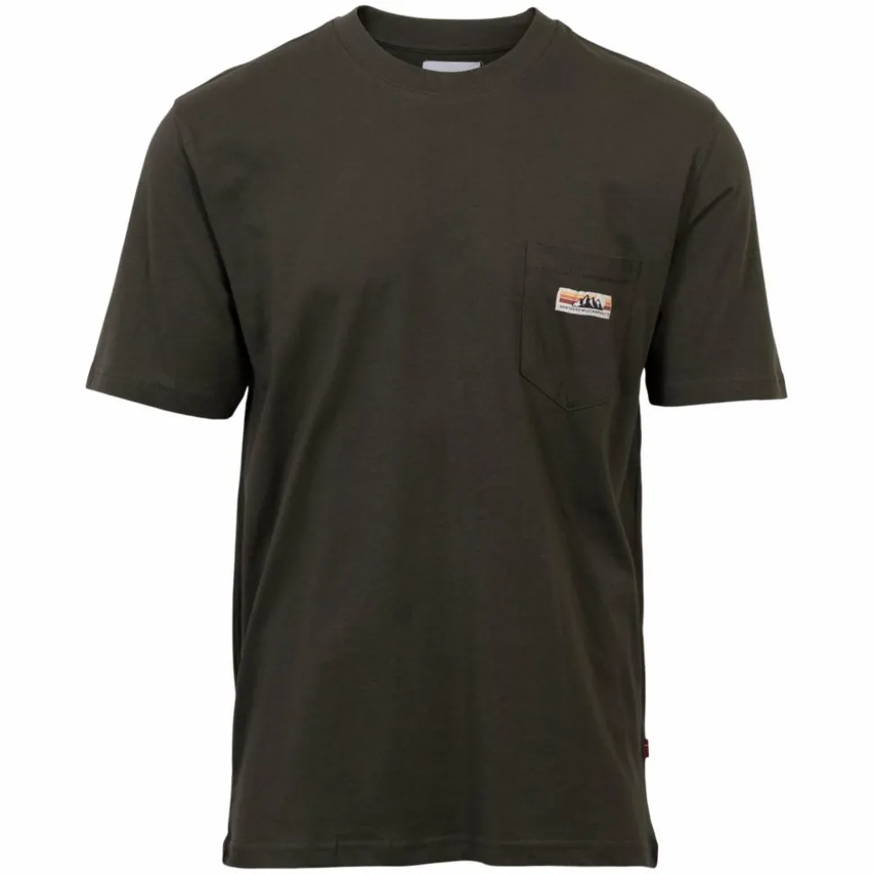 Marcus Colt Herre T-shirt - Olive Green