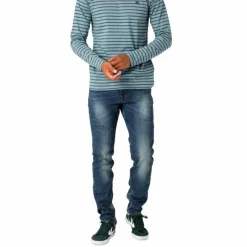 Marcus Cutler Herre Jeans - Dirty Blue Used