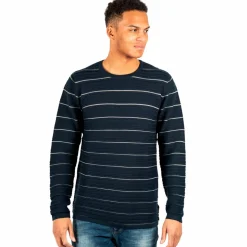 Marcus Easton 22 Herre Striktrøje - Dark Navy