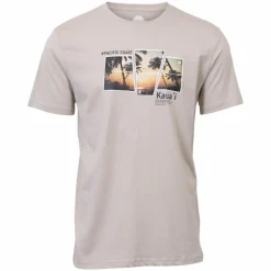 Marcus Flann Herre T-shirt - Bubbly beige