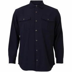 Marcus Hastings Herre Skjorte Plus Size - Naval Blue
