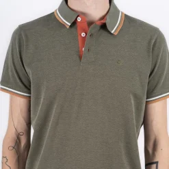 Marcus Herre Polo - Beetle Green