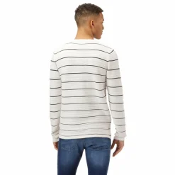 Marcus Herre Striktrøje - Offwhite Mix