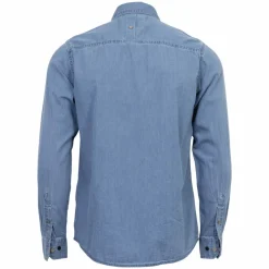 Marcus Hugh Herre Skjorte - Sky Blue Used