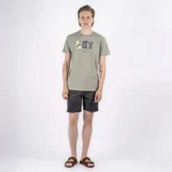 Marcus Jeb Herre T-shirt - Green Shadow
