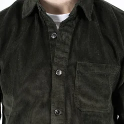 Marcus Julio Herre Overshirt - Forest green