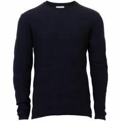 Marcus Kaisen Herre Striktrøje - Night Navy