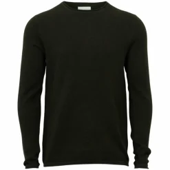 Marcus Langdon Herre Striktrøje - Olive Green Mix