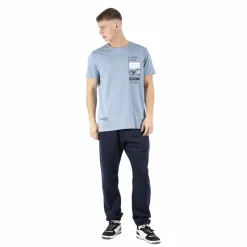 Marcus Paul Herre T-shirt - Faded blue