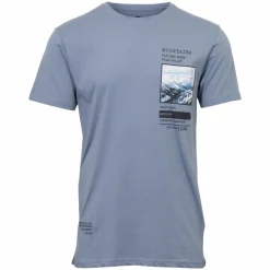 Marcus Paul Herre T-shirt - Faded blue