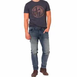 Marcus Sylvester Herre Jeans - Lt. destroy wash