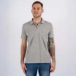 Marcus Tyler Herre Polo - Lt.grey mix