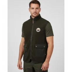 Marcus Woody Herre Vest - Olive Green