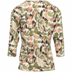 Marinello Dame T-shirt - Khaki Comb
