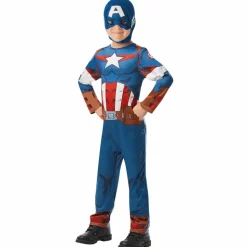 Marvel Marvel Captain America Børne Kostume - CAPTAIN AMERICA