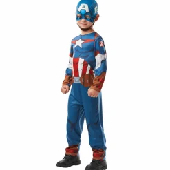 Marvel Marvel Captain America Børne Kostume - CAPTAIN AMERICA