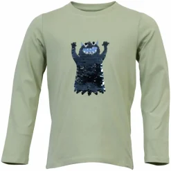 Me Too Drenge Langærmet t-shirt - Reseda