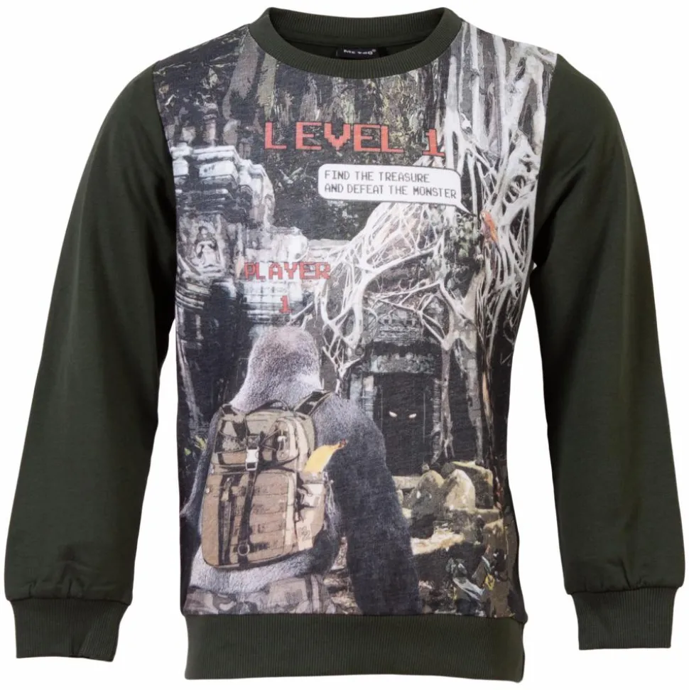 Me Too Drenge Sweatshirt - Kombu Green