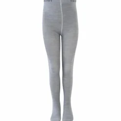 Melton Børne Strømpebukser i uldmix - Light Grey Mel.