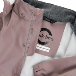 Mikk-line Børne Regnsæt - Adobe Rose