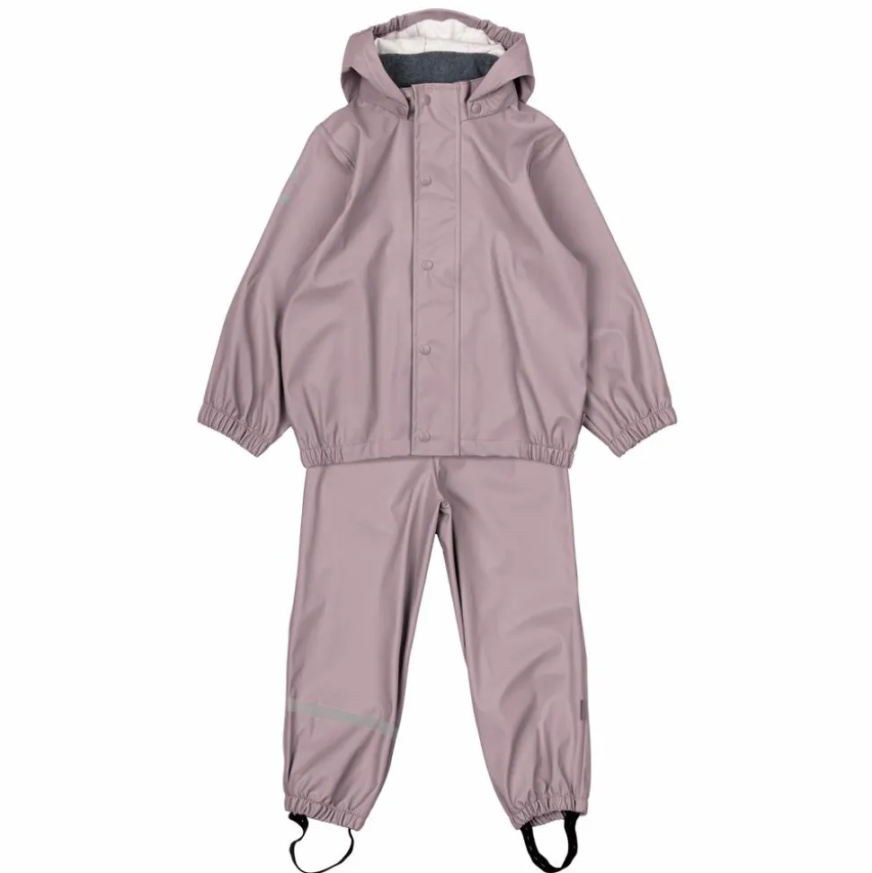 Mikk-line Børne Regnsæt - Twilight Mauve