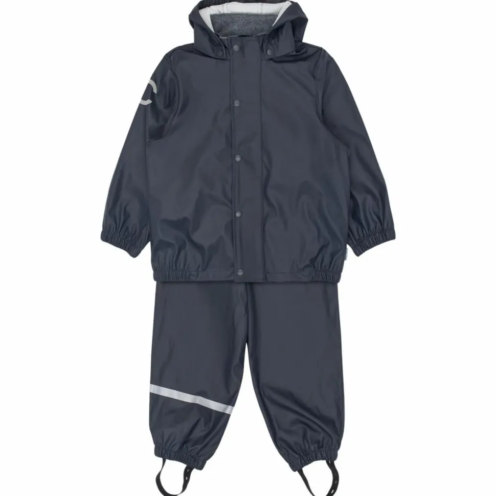 Mikk-line Børne Regnsæt m. BIONIC-FINISH® ECO coating - Dark Navy