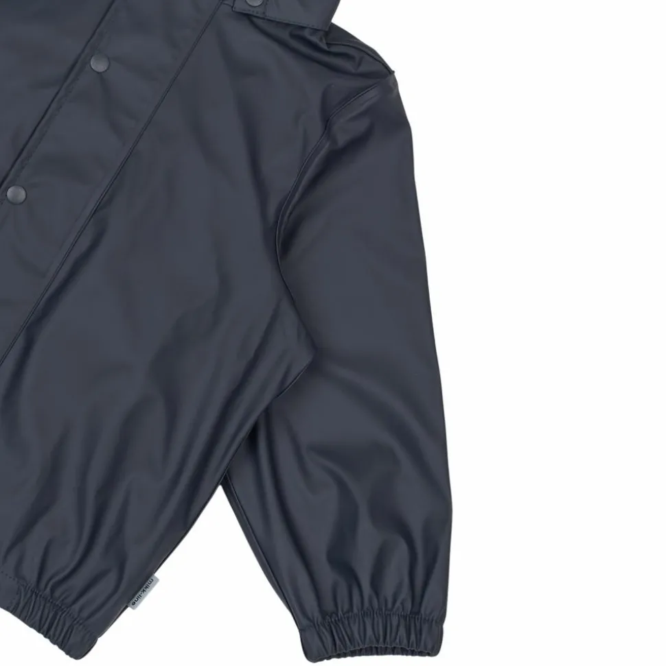 Mikk-line Børne Regnsæt m. BIONIC-FINISH® ECO coating - Dark Navy