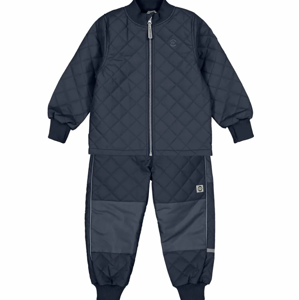 Mikk-line Børne Termosæt m. BIONIC-FINISH® ECO coating - Blue Nights