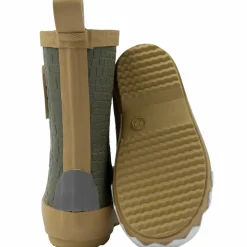 Mikk-line Drenge Gummistøvler - Dusty Olive