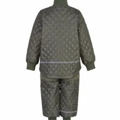 Mikk-line Drenge Termosæt m. BIONIC-FINISH® ECO coating - Dusty Olive