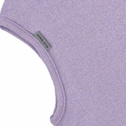 Mikk-line Pige Elefanthue m. glimmer - Lavender Aura