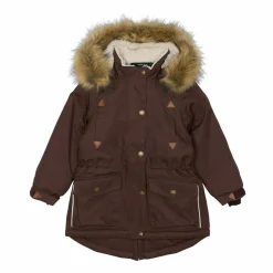 Mikk-line Pige Vinterjakke m. BIONIC-FINISH® ECO coating - French Roast