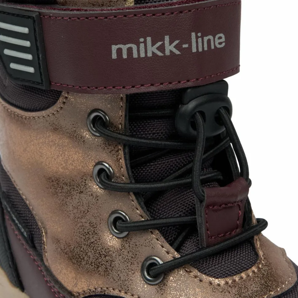Mikk-line Pige Vinterstøvler - Raisin