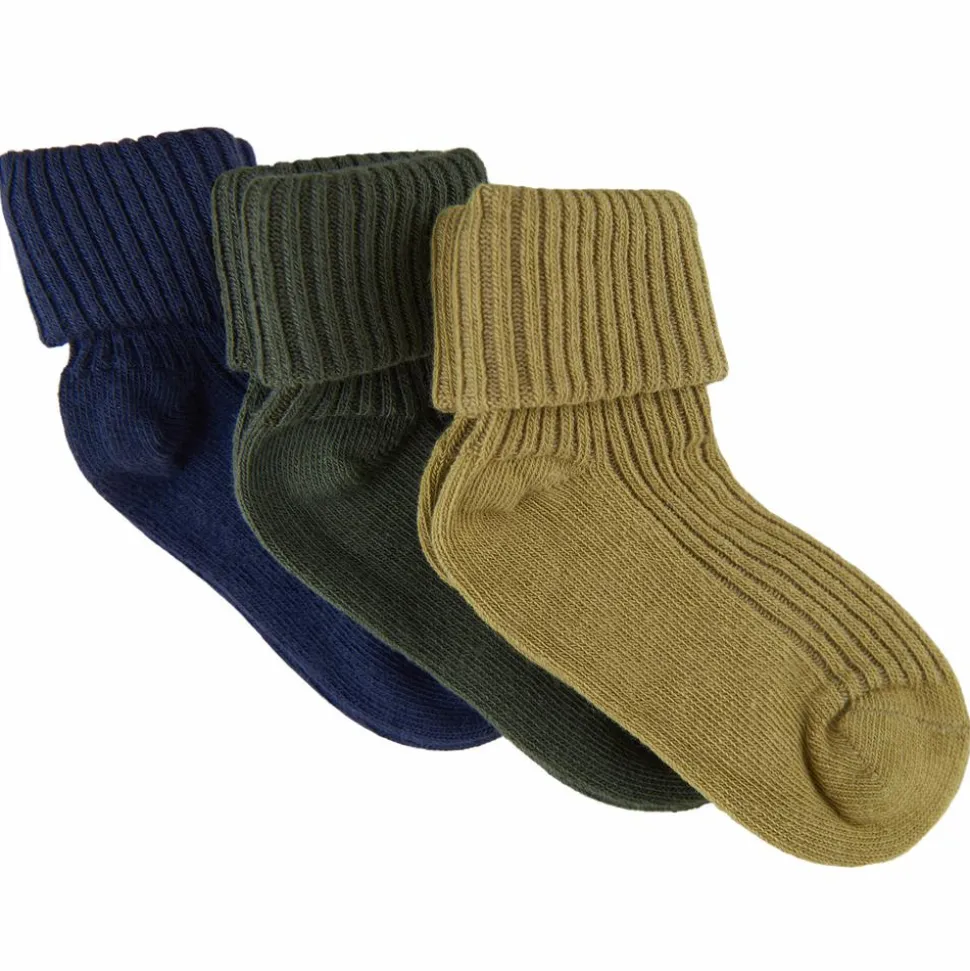 Minymo Baby Strømper - Agave Green