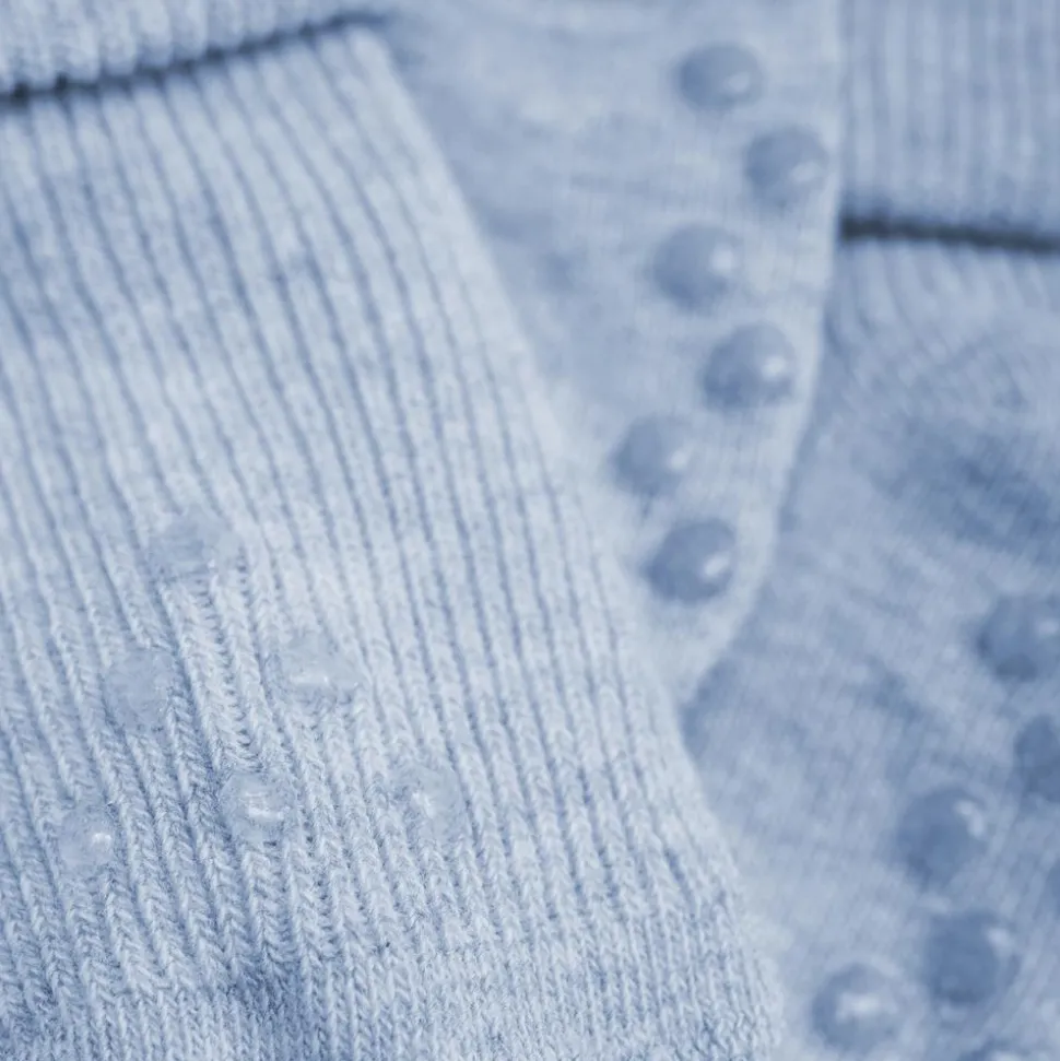 Minymo Baby Strømper - Winter Sky Melange
