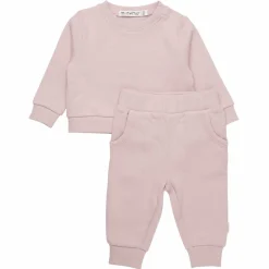 Minymo Baby Sweatsæt - Violet Ice