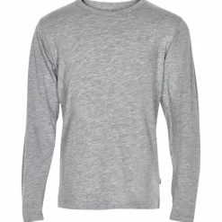 Minymo Børne Langærmet t-shirt - Anthracite Black
