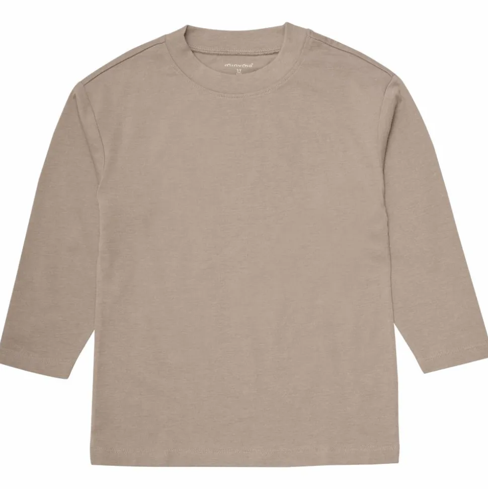 Minymo Børne Langærmet t-shirt - Fossil