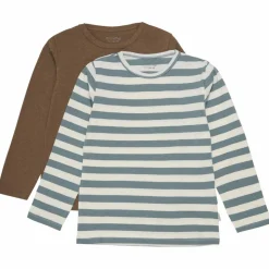 Minymo Børne Langærmet t-shirt - Toffee