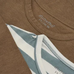 Minymo Børne Langærmet t-shirt - Toffee