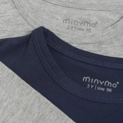 Minymo Børne Langærmet t-shirt - Dark Navy