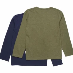 Minymo Børne Langærmet t-shirt - Dark Olive