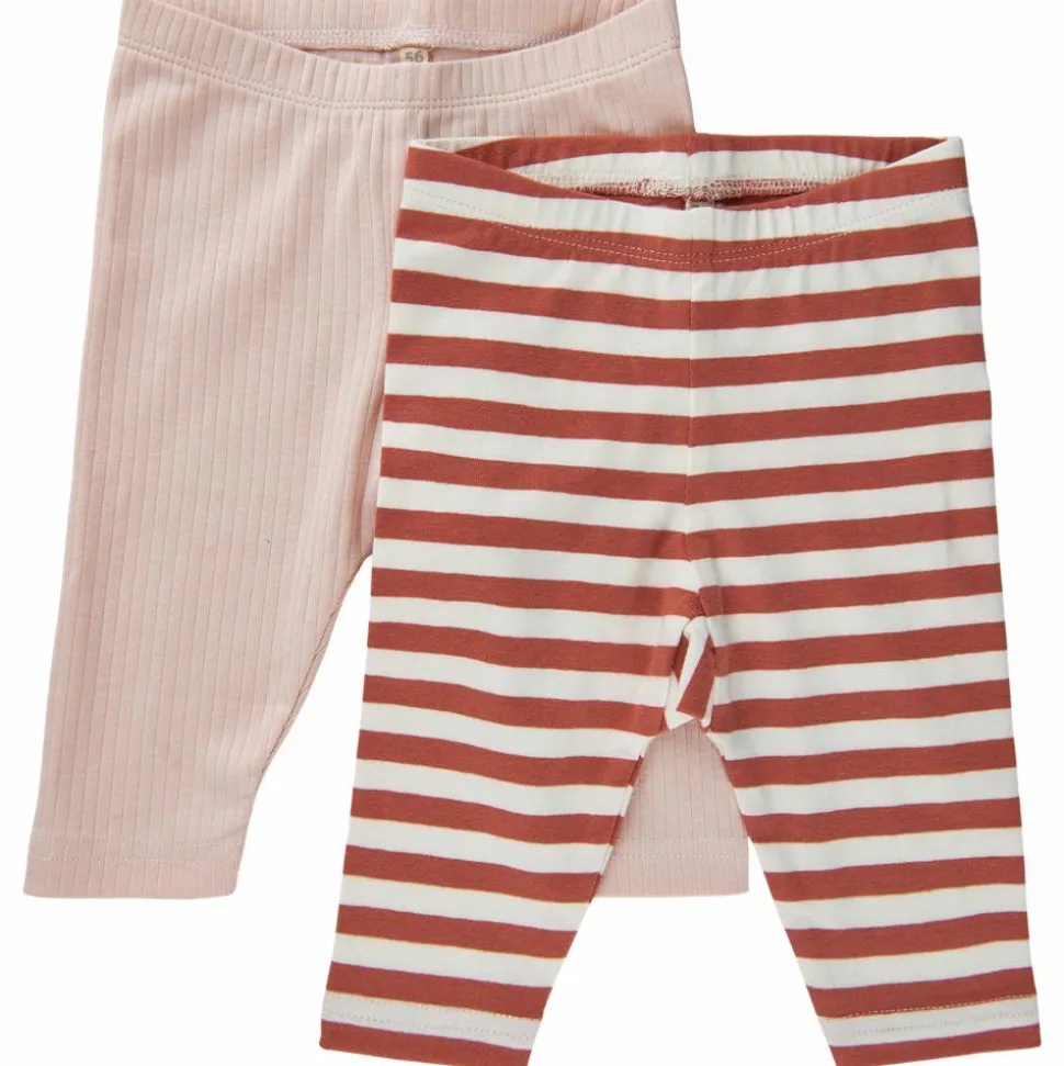 Minymo Børne Leggings i økologisk bomuld - Canyon Rose