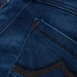 Minymo Børne Shorts i økologisk bomuld - Dark Blue Denim