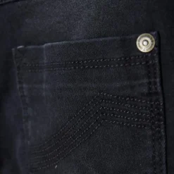 Minymo Børne Shorts i økologisk bomuld - Grey Black