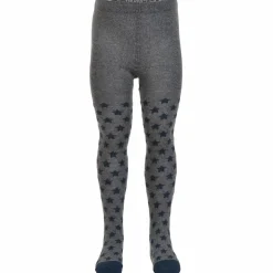 Minymo Børne Strømpebukser - Dark Grey Melange