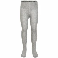 Minymo Børne Strømpebukser - Light Grey Melange