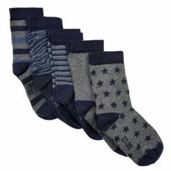 Minymo Børne Strømper - Dark Grey Melange